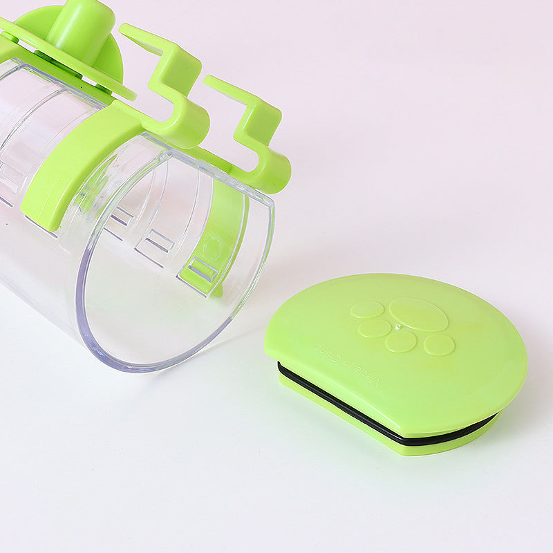 Borraccia Dispenser Acqua per Kennel e Trasportino – Anti‑Goccia (No Drip)/No‑Drip Dog Kennel Water Bottle Dispenser for Crates – Dripless Drinking Bottle