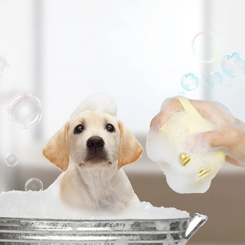 Guanto da Bagno Massaggiante per Animali – Pulizia, Relax e Cura del Pelo
